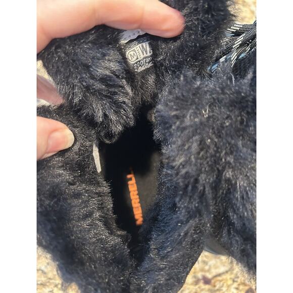 Sorel Tofino Cate NL2191-010 Black & Red Winter Boots Quilted Waterproof 8.5 - Picture 3 of 10